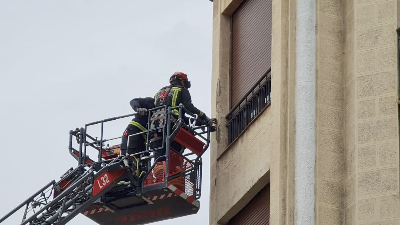 Bomberos León interviene en Ordoño II