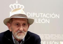 Matías Llorente, durante una rueda de prensa en la Diputación Provincial de León.