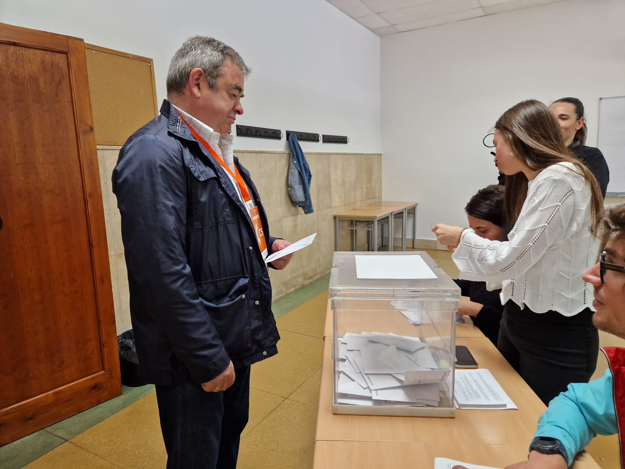 Votación del candidato a la alcaldía de León por Ciudadanos