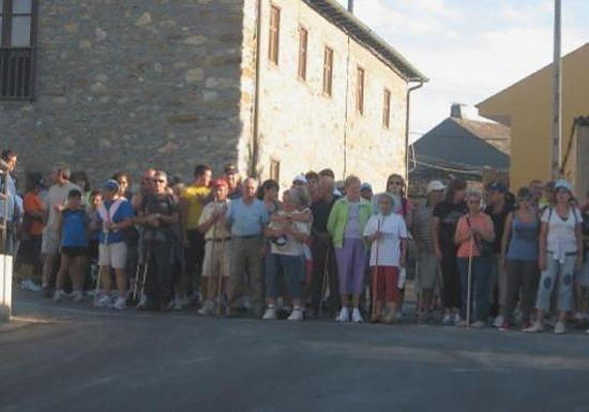 Participantes en una edición anterior de la Ruta de la Fruta.