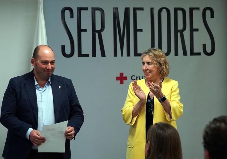 Daniel Hernández toma posesión de su cargo como presidente de Cruz Roja León