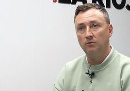 Raúl Llona, en una entrevista con Diario La Rioja.