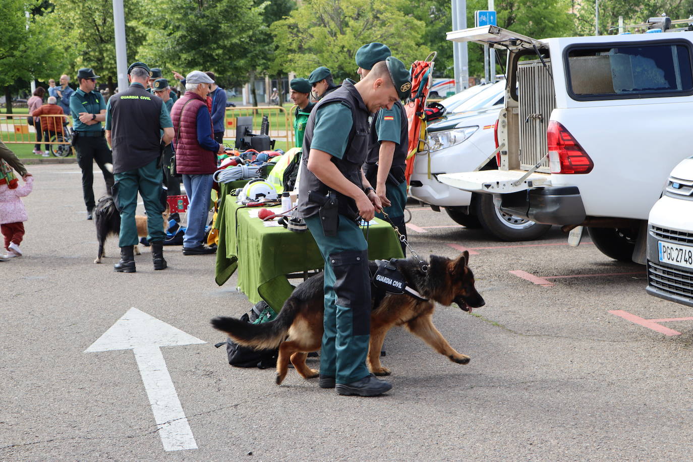 Exhibición de las Fuerzas Armadas en León