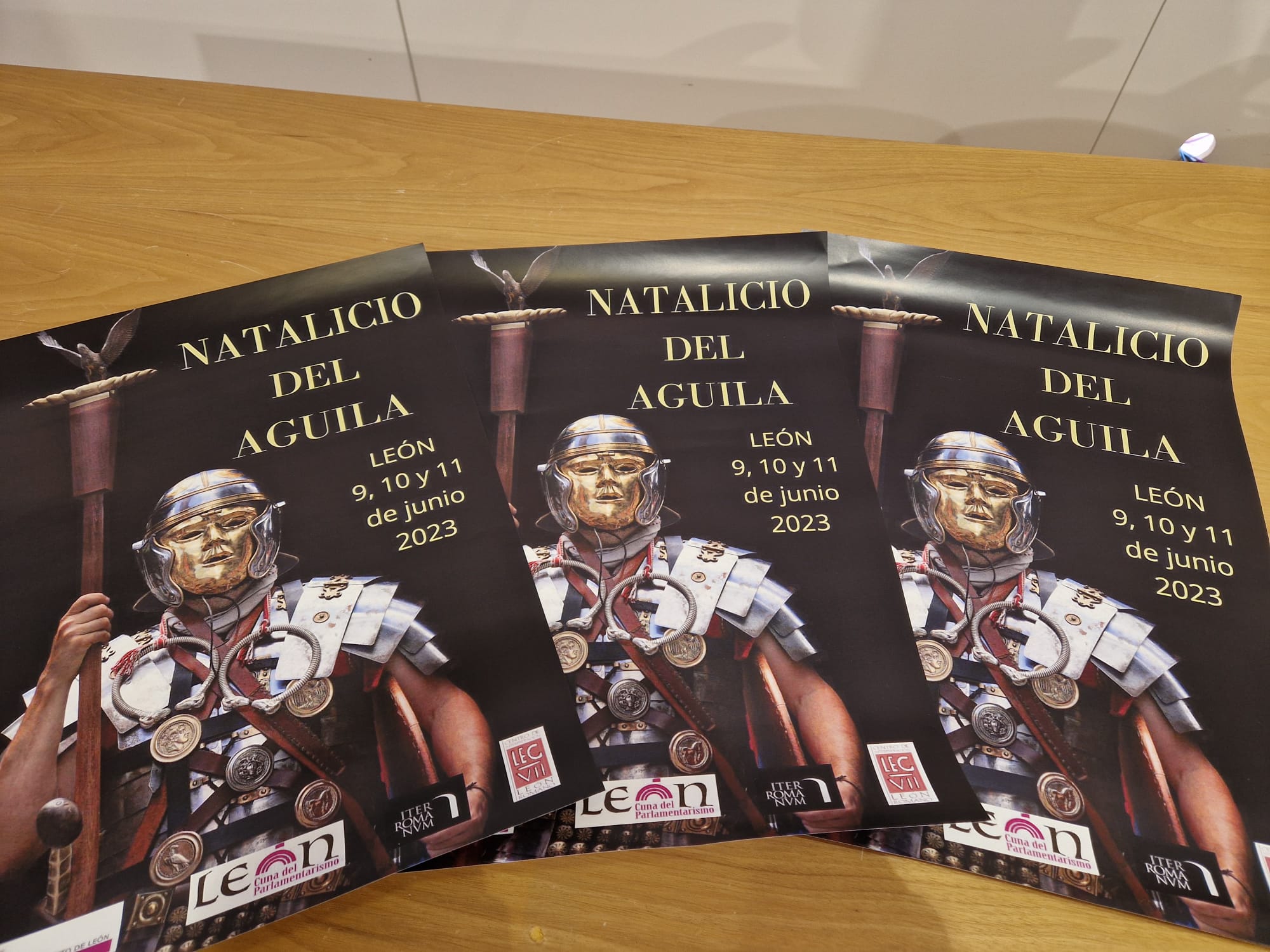 León celebra el Aniversario de la Legio VII Gemina Natalicio del Águila