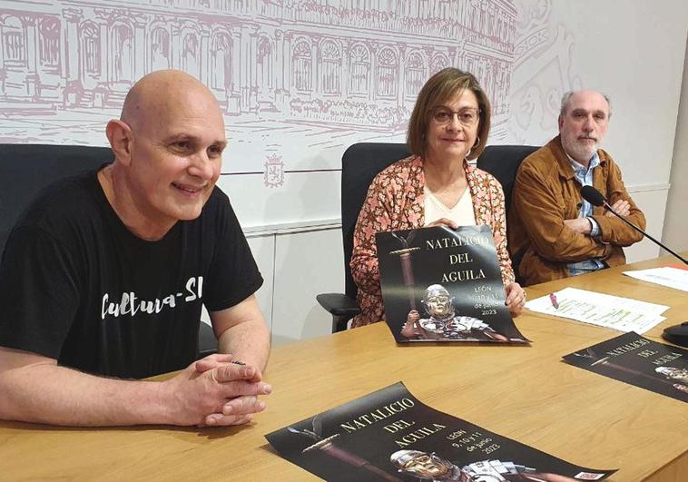 La concejala de Acción y Promoción Cultural del Ayuntamiento de León, Evelia Fernández, presentó este viernes las actividades para todos lo públicos del Aniversario de la Legio VII Gemina Natalicio del Águila