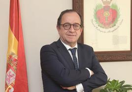 Fernando Santocildes, en su despacho del Colegio de la Abogacía de León.