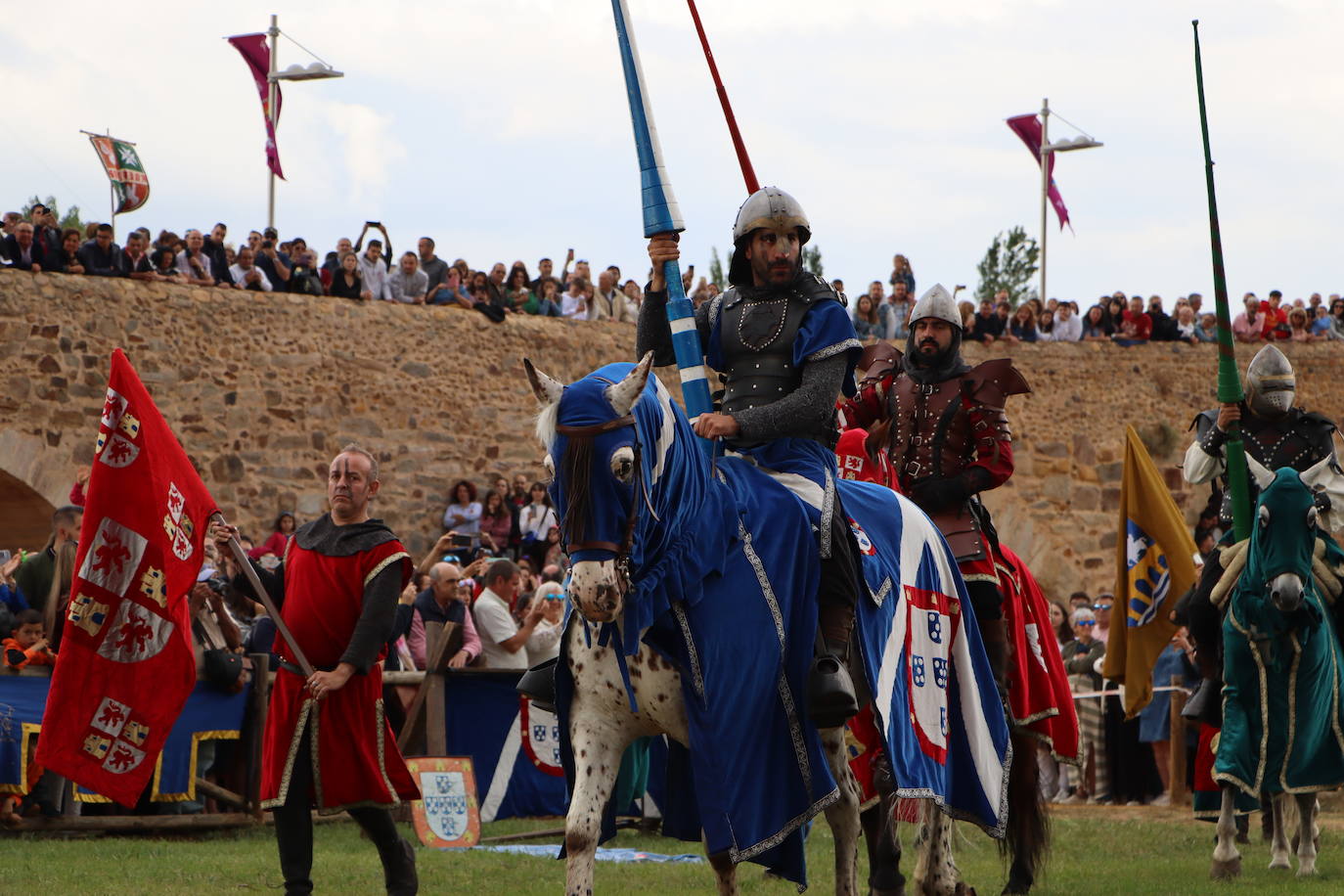Las Justas Medievales llenan de color Hospital de Órbigo