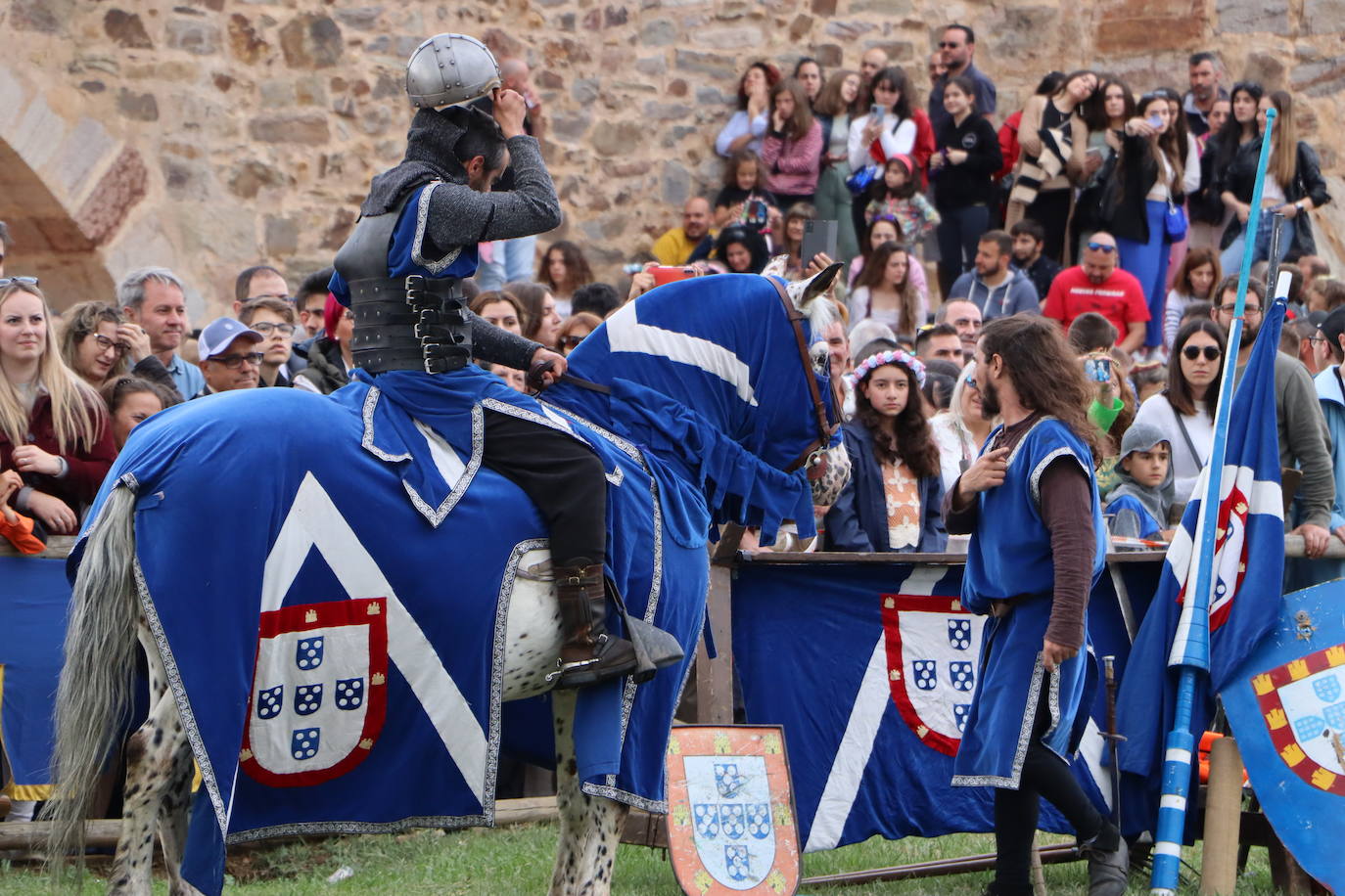 Las Justas Medievales llenan de color Hospital de Órbigo