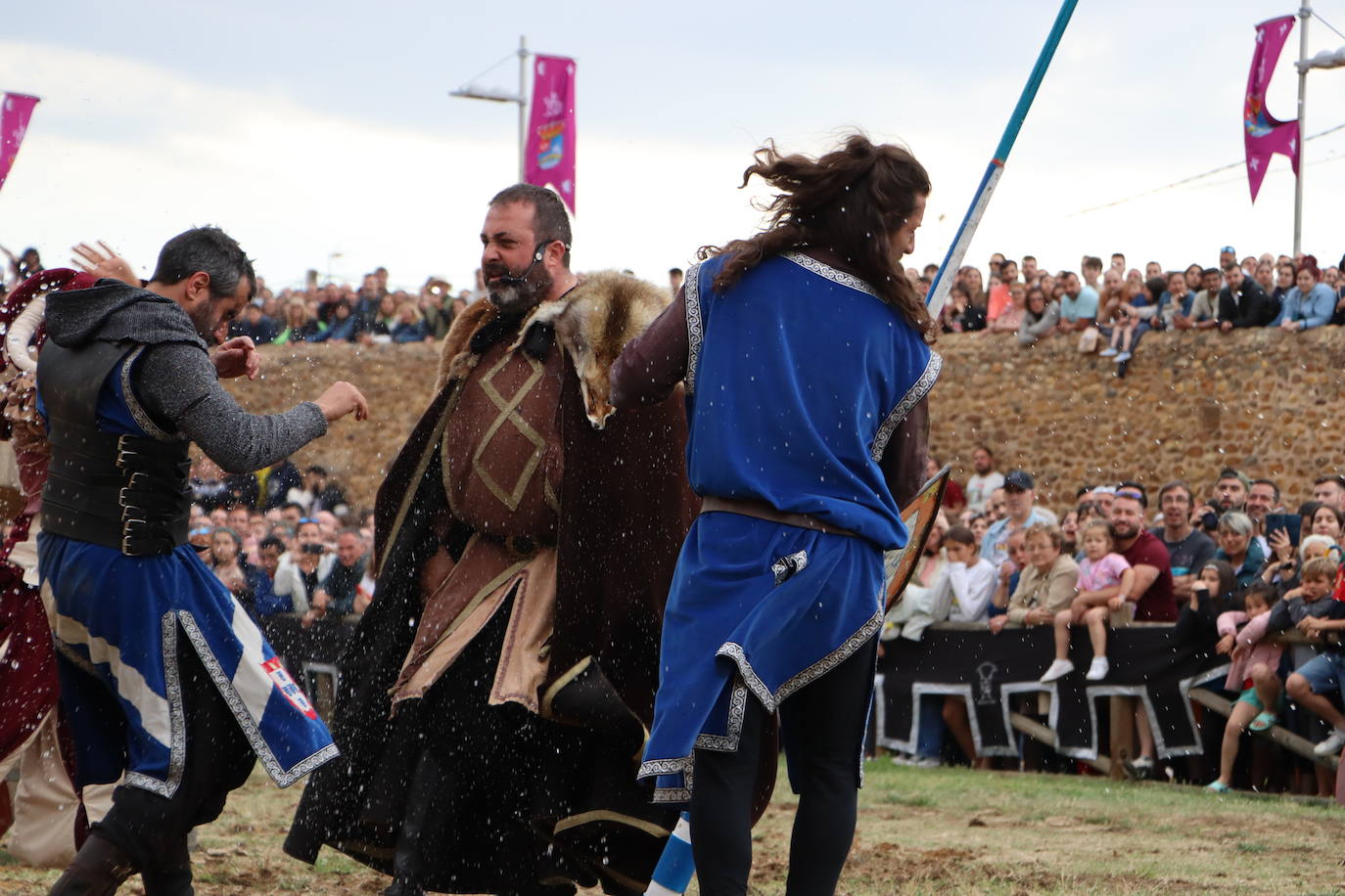 Las Justas Medievales llenan de color Hospital de Órbigo