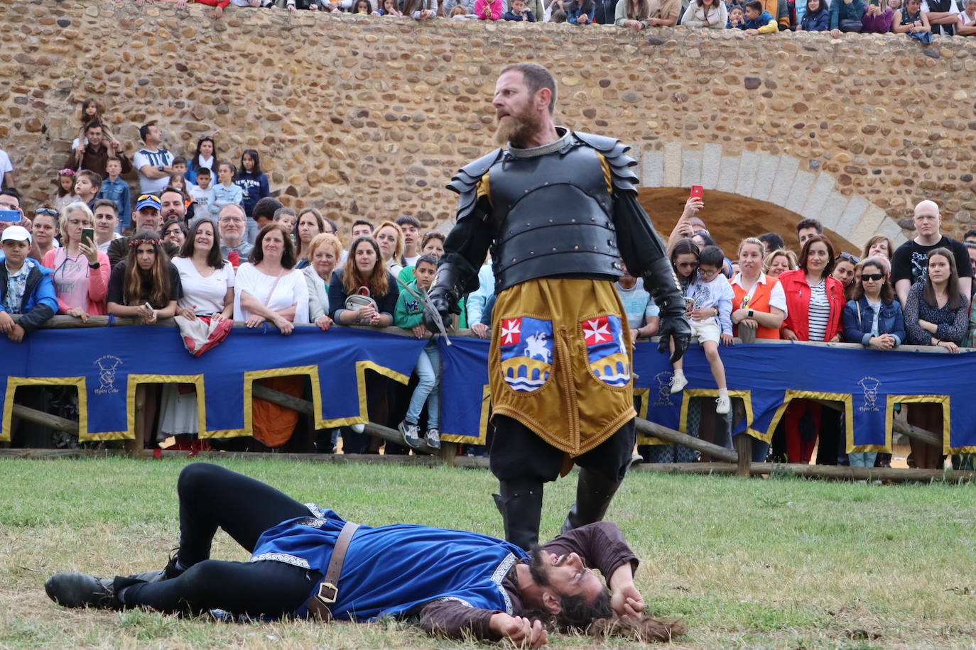 Las Justas Medievales llenan de color Hospital de Órbigo