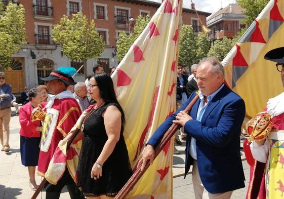 Imagen de la procesión de La Zuiza este domingo en Astorga.