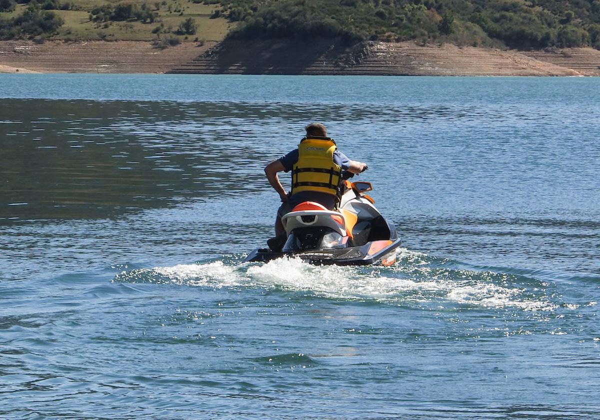 Imagen del embalse de Riaño, que se encuentra a un 68,4% de su capacidad.