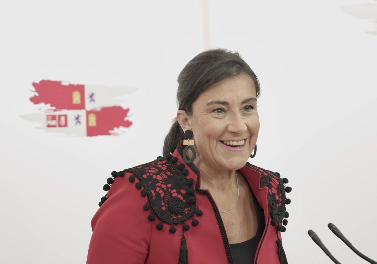 La secretaria autonómica de Organización, Ana Sánchez.