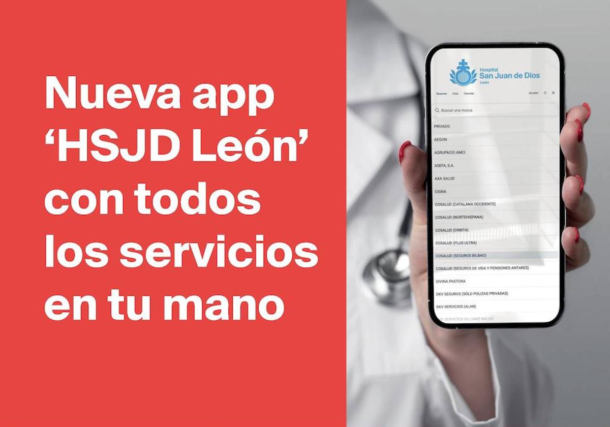 Nueva app del Hospital San Juan de Dios de León.