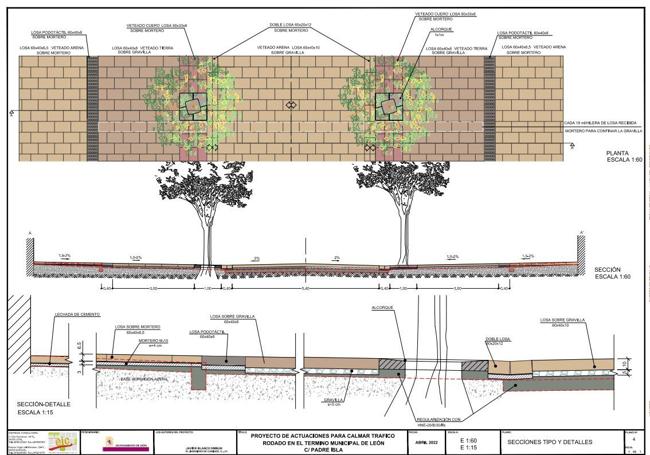 Imagen del proyecto inicial, en el que se contemplaba la instalación de arbolado en la zona.