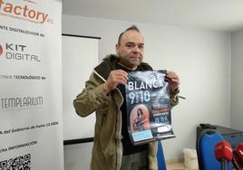 El presidente de Templarium, Felipe Álvarez, presentó el programa de la Noche Blanca.