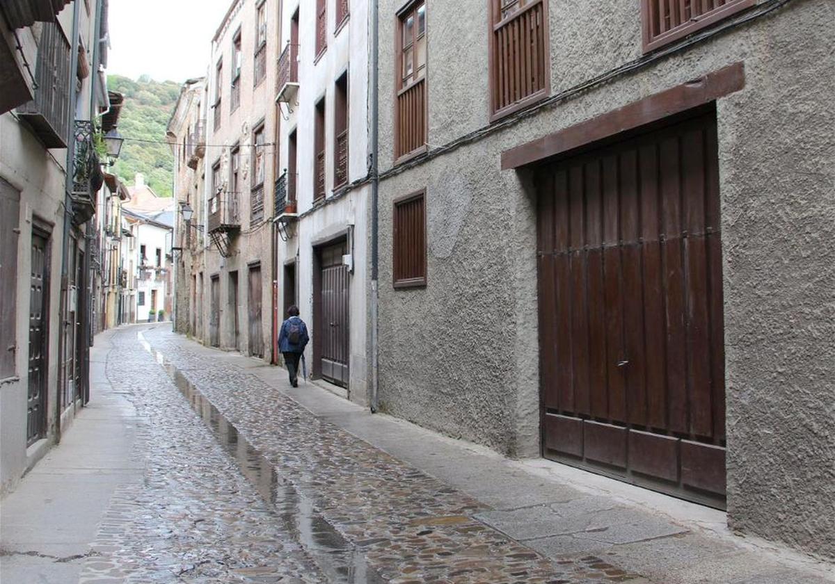 Imagen de la Calle del Agua, que contará con una aportación extraordinaria de un millón de euros.