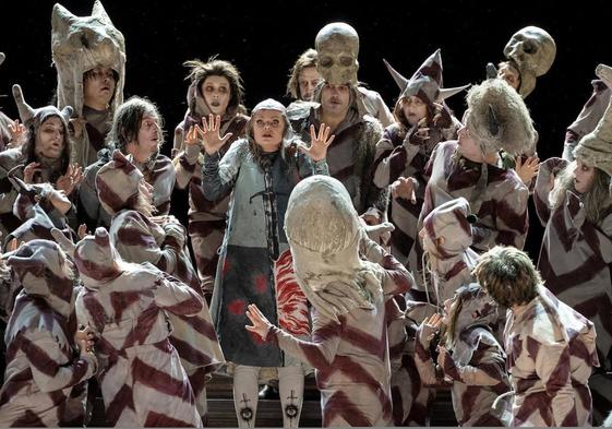 Una escena de 'Il Trovatore'.