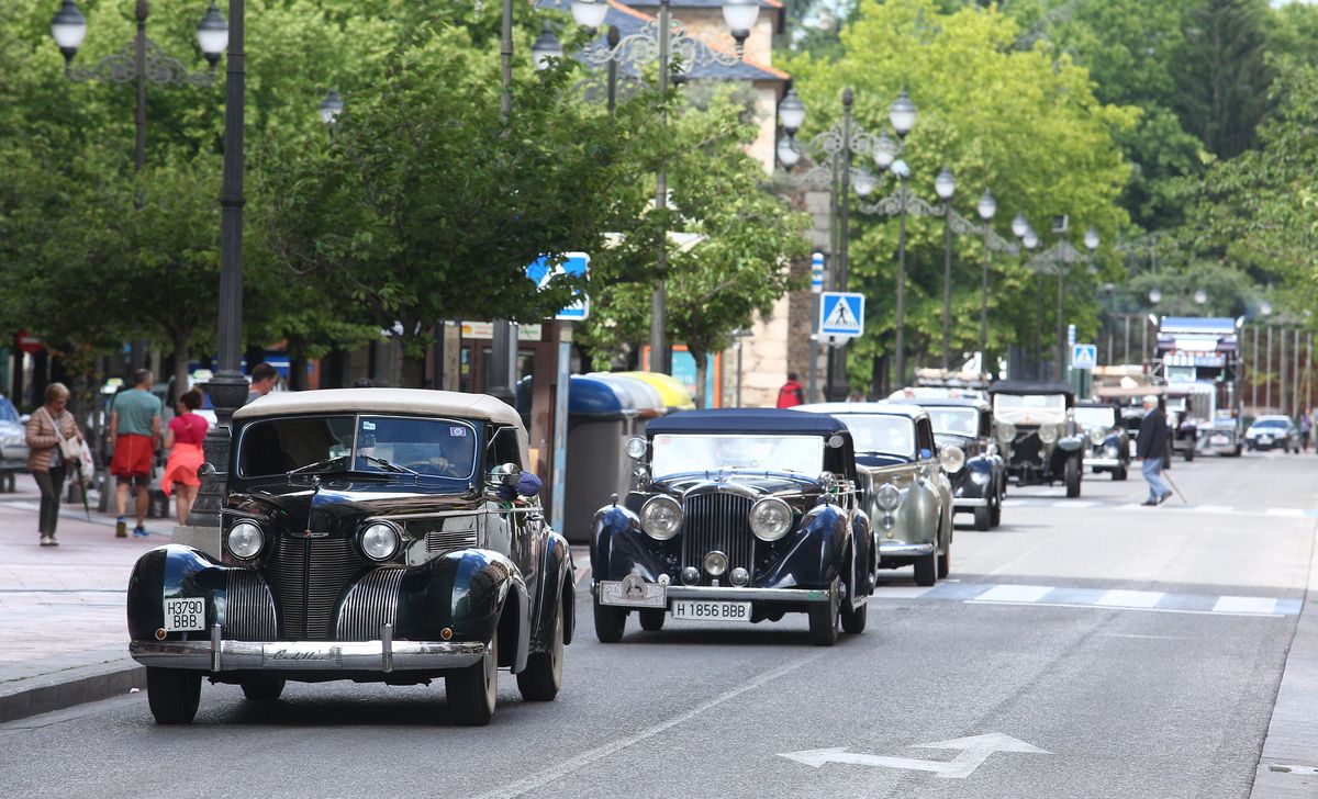 Ponferrada recibe al Rally Protagonistas de homenaje a Luis del Olmo