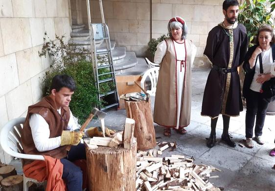 Imágenes de la inauguración de la Fiesta Medieval de los Centros Asistenciales.