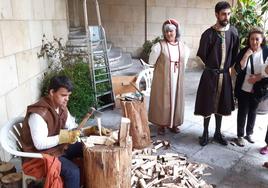 Imágenes de la inauguración de la Fiesta Medieval de los Centros Asistenciales.