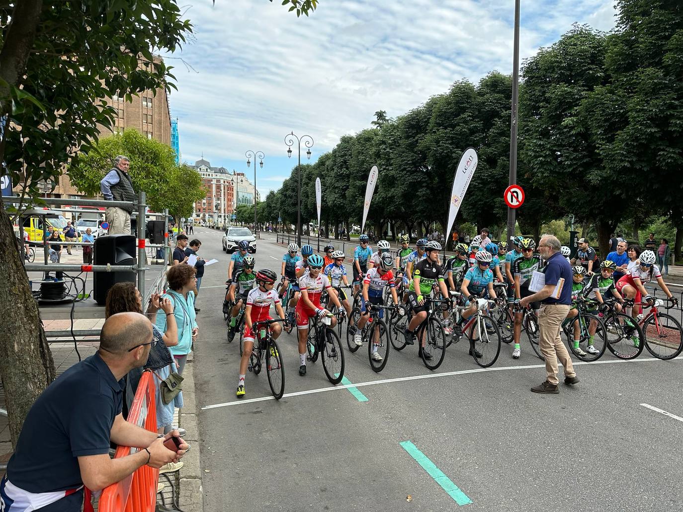 Prueba ciclista de las fiestas de León