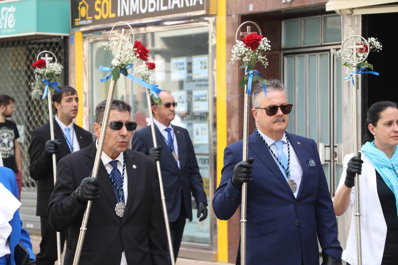 El Corpus sale a las calles de León