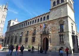 Palacio de los Guzmanes, sede de la Diputación de León.