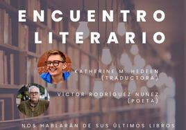 Encuentro literario con Víctor Rodríguez y Katherine Heden en Tula Varona