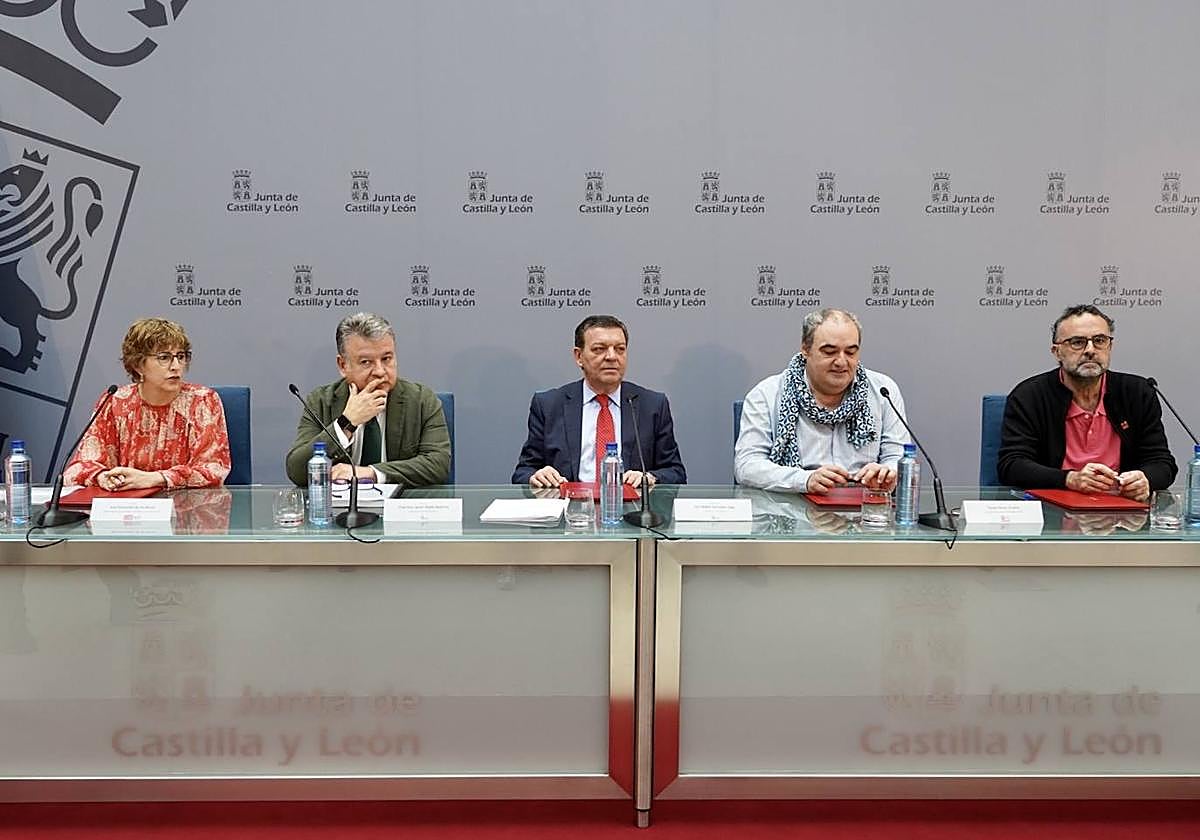 Firma del convenio colectivo del Personal Laboral de la Administración General de Castilla y León