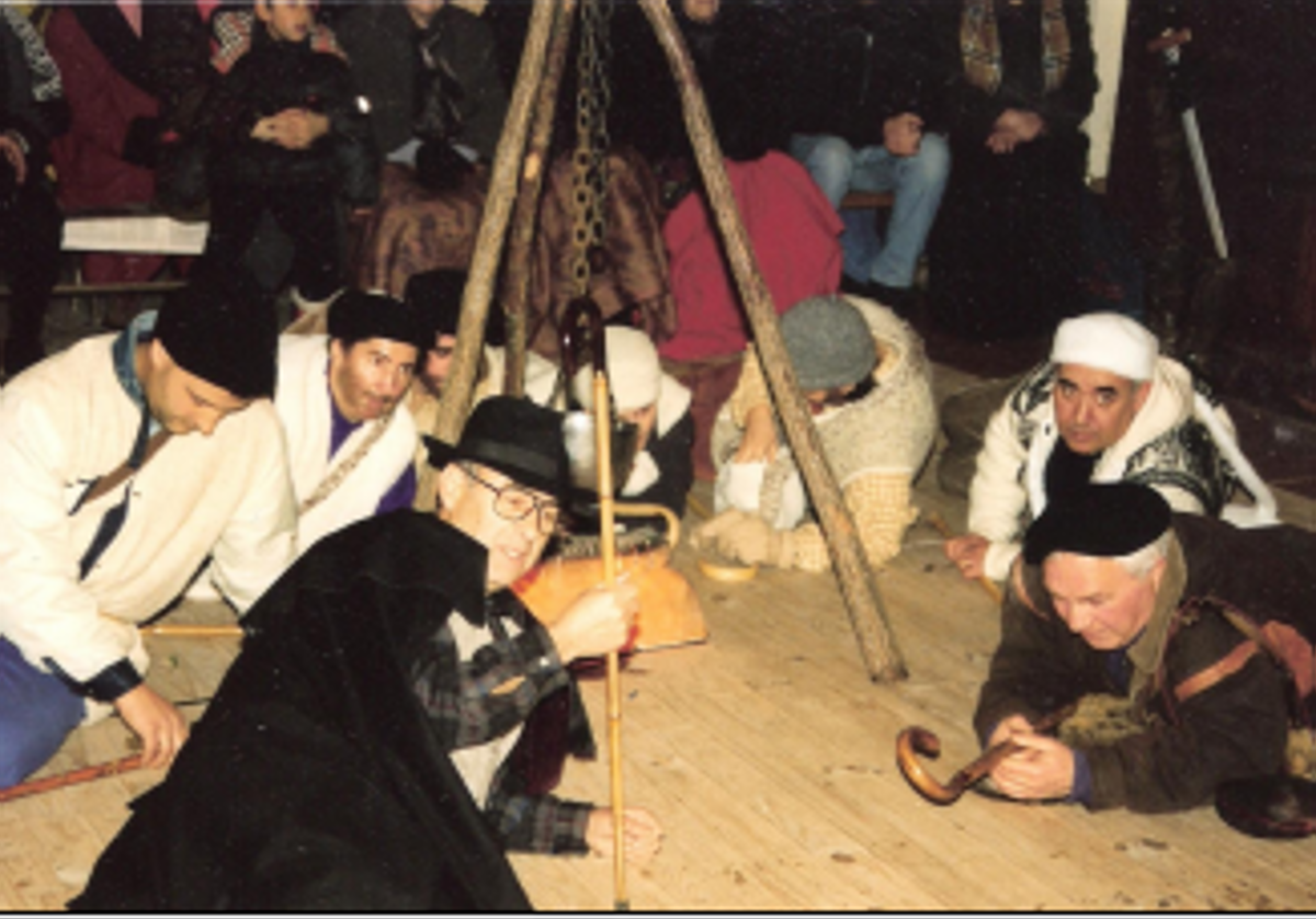 Pastorada tradicional en León.