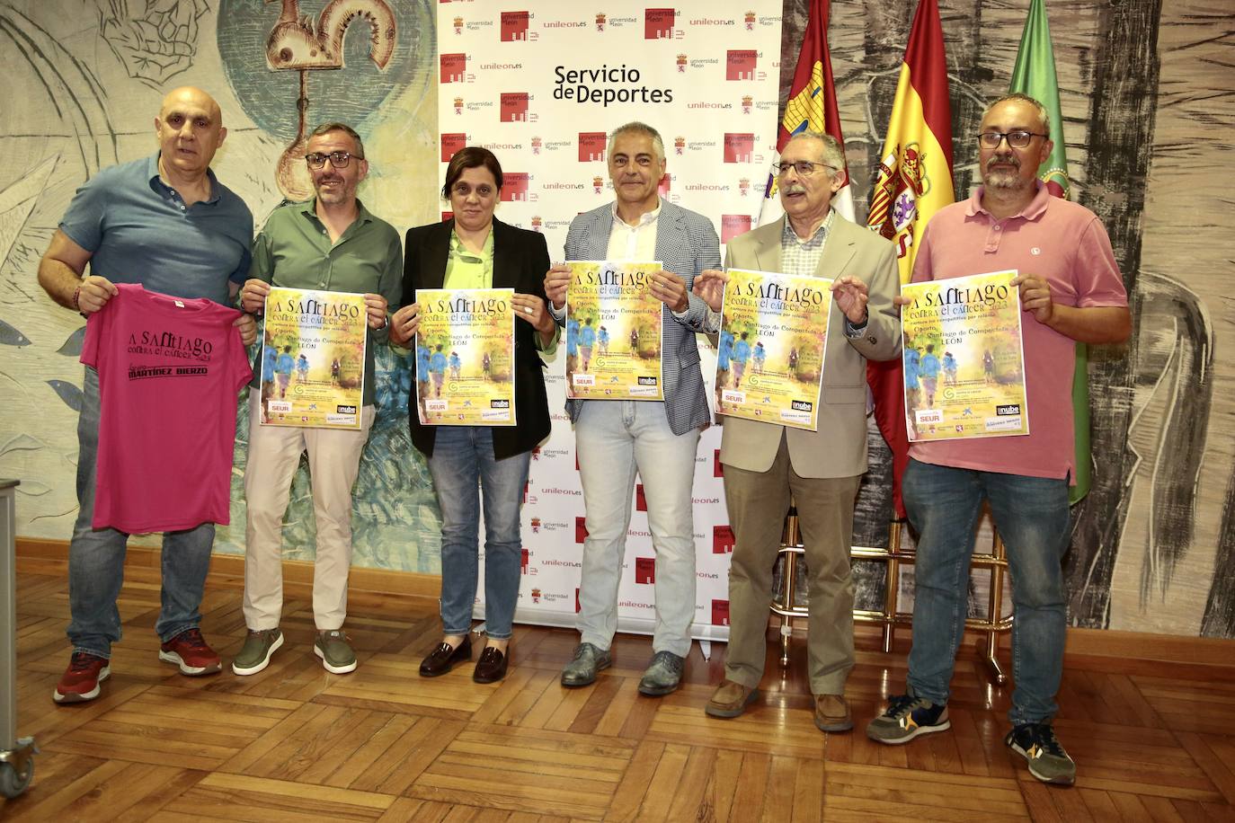 Presentación de la carrera &#039;A Santiago contra el cáncer&#039;