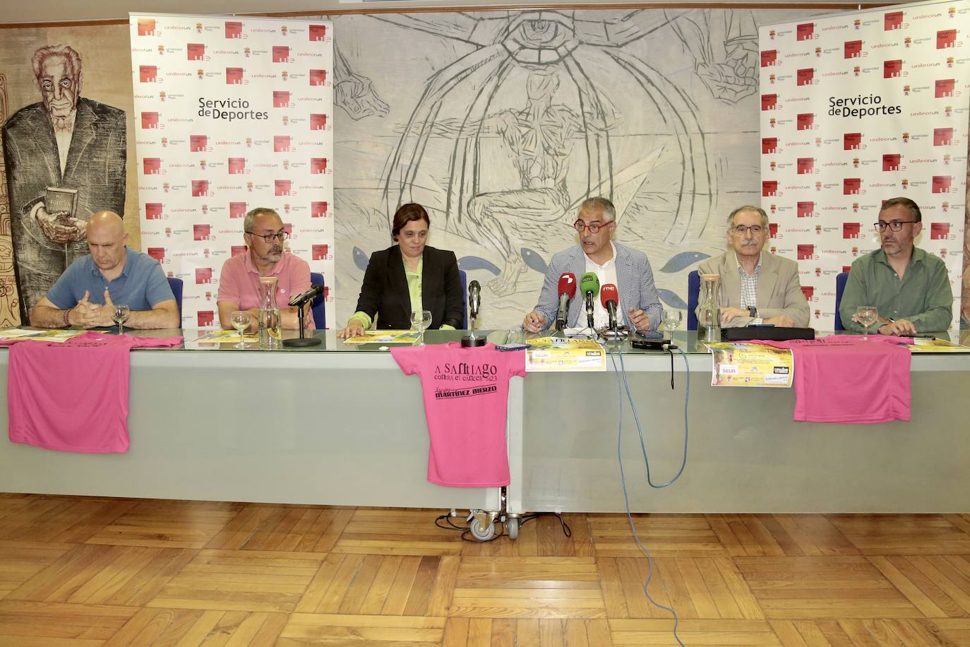 Presentación de la carrera &#039;A Santiago contra el cáncer&#039;