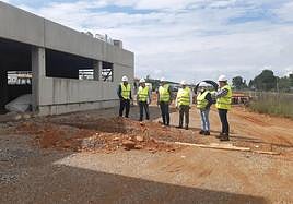 El diputado responsable del Sepeis, Marcelo Alonso, ha comprobado la puesta en marcha de las obras.
