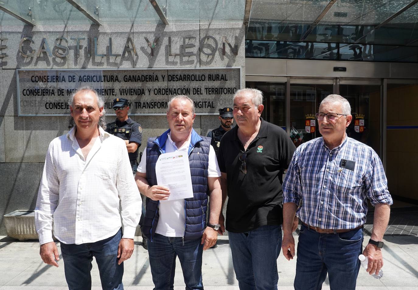 Manifestación del campo para exigir ayudas frente a la sequía