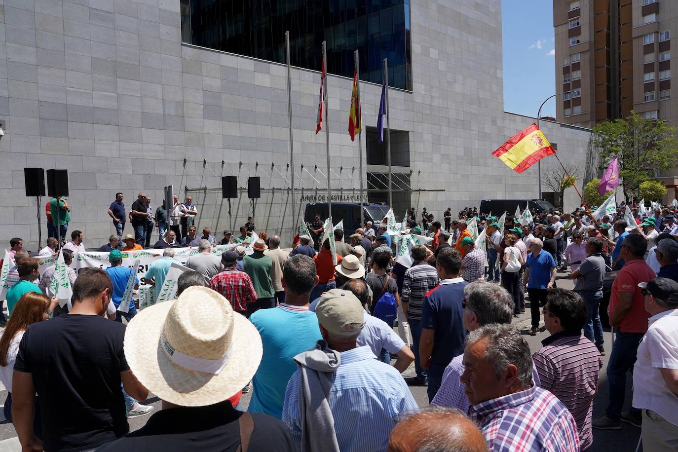 Manifestación del campo para exigir ayudas frente a la sequía