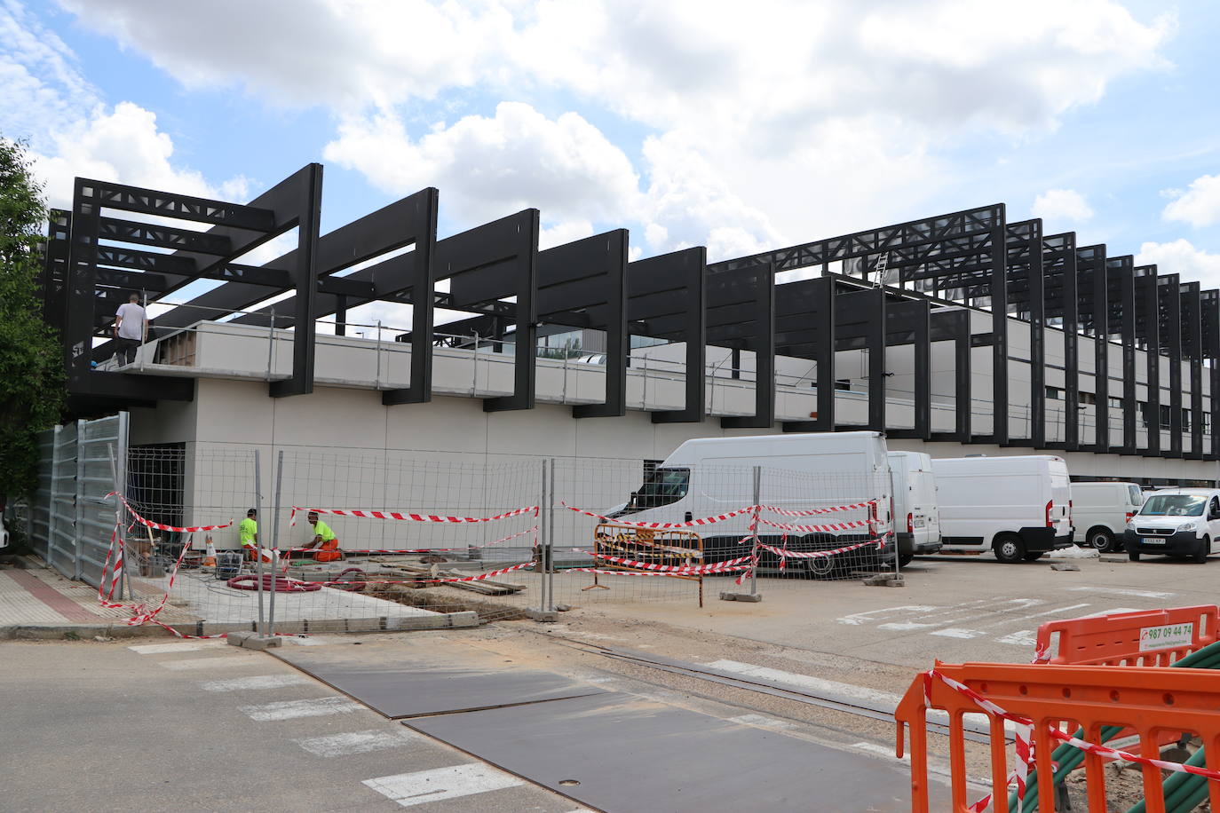 Avanzan las obras de la estación de autobuses