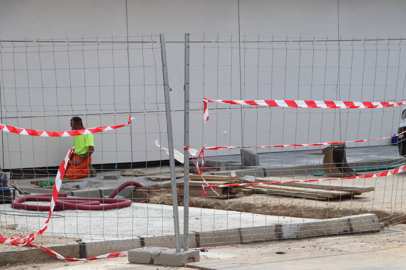 Avanzan las obras de la estación de autobuses