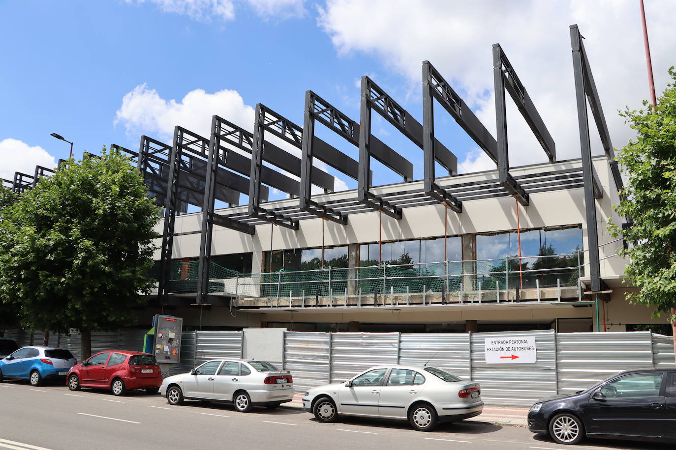 Avanzan las obras de la estación de autobuses
