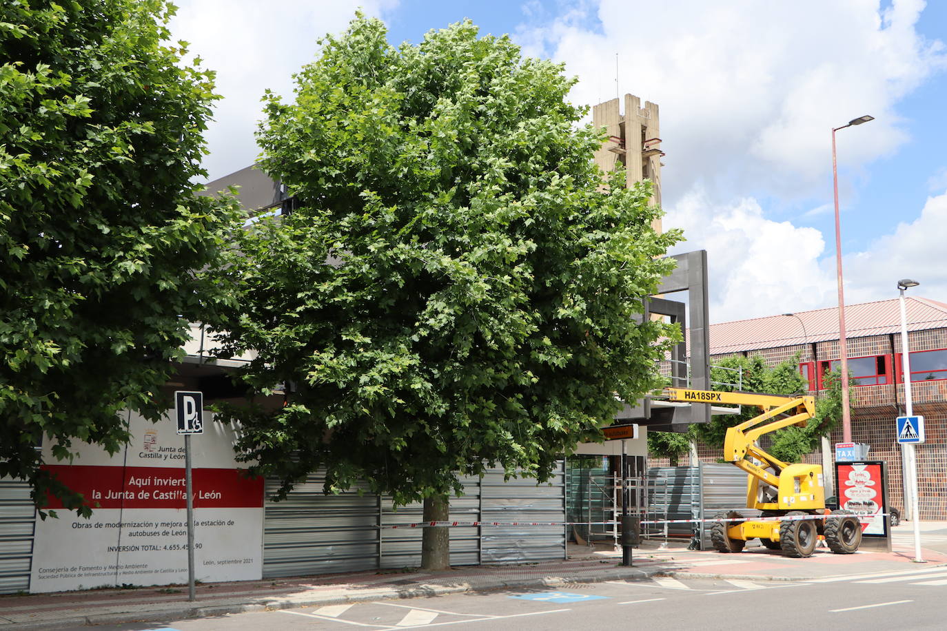 Avanzan las obras de la estación de autobuses