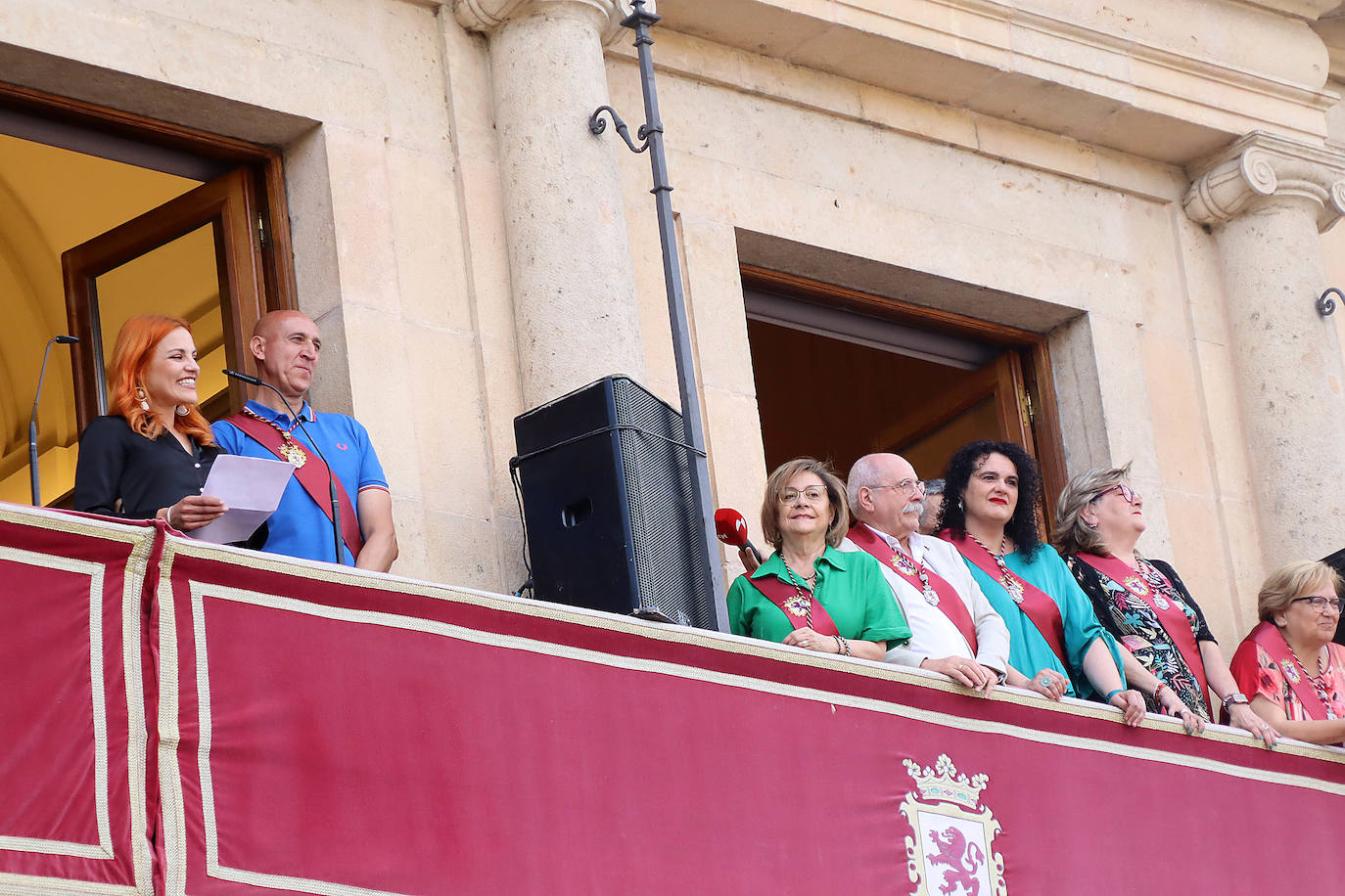 La astronauta Sara García da el pregón de las fiestas de León