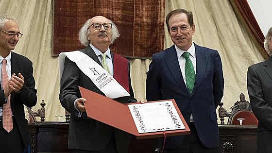 El bañezano Antonio Colinas será investido 'honoris causa' por la Universidad de Salamanca