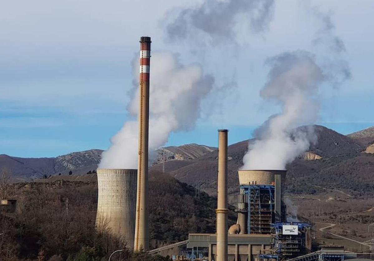 Imagen de la central térmica de La Robla.