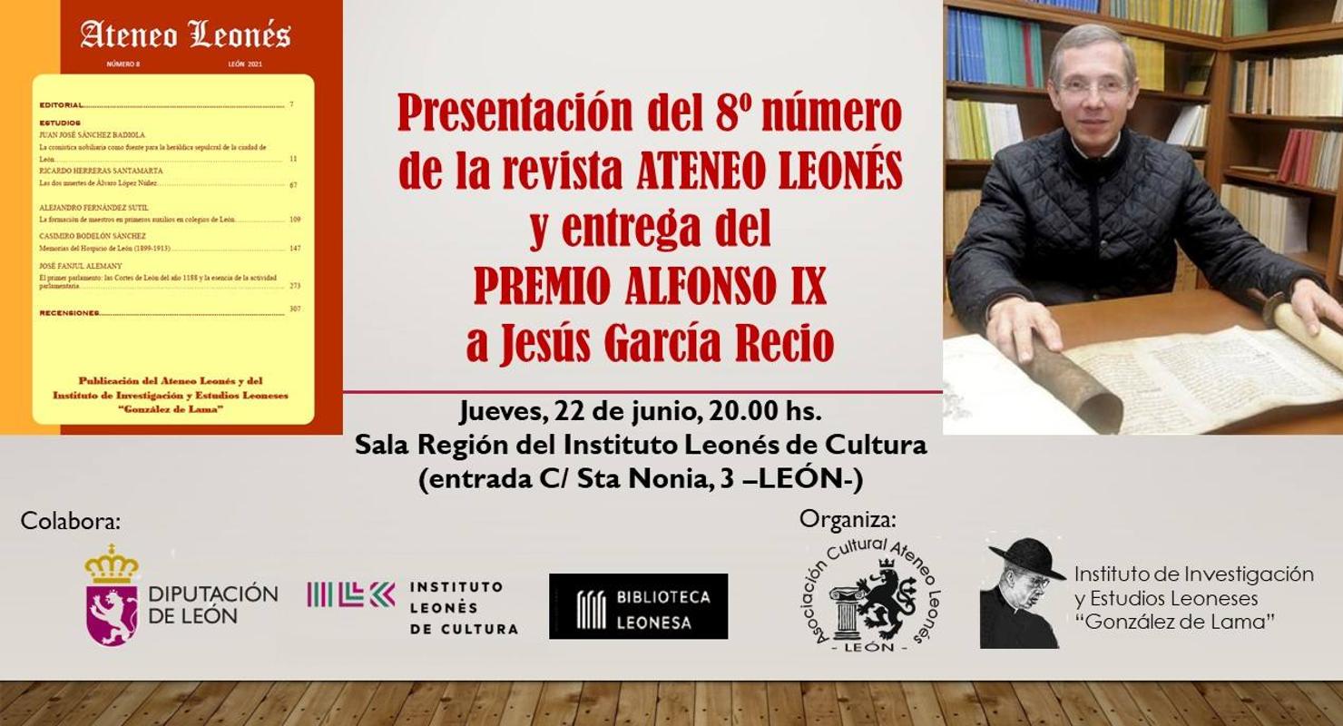 La revista Ateneo Leonés presenta el octavo número de estudios leoneses