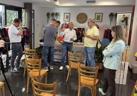 Presentación de la carrera que transcurrirá por diferentes rutas del Camino de Santiago con fines benéficos.