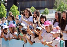 Marcha por el Pacto Educativo Global celebrada en la ciudad de León.