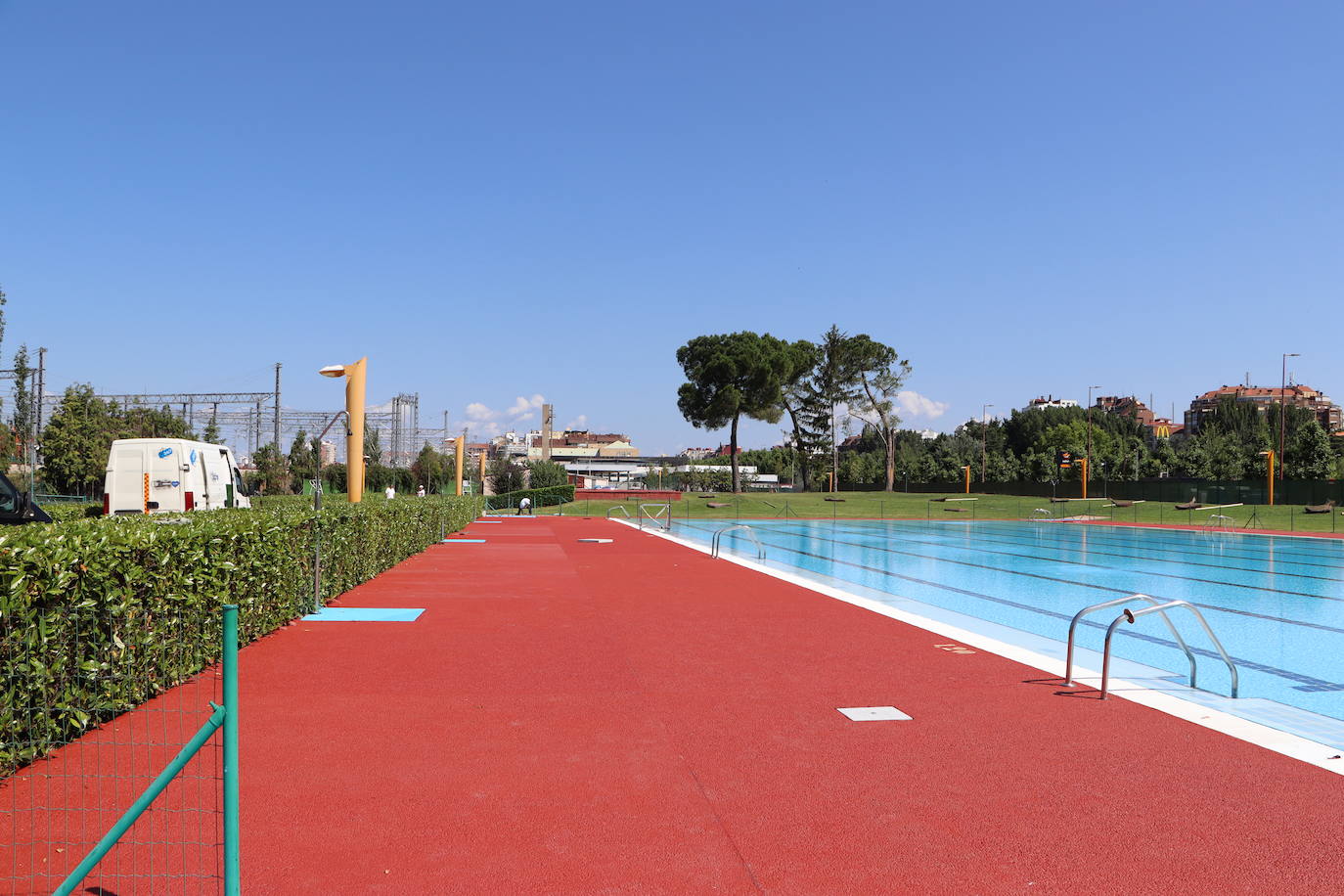 Las piscinas, listas para el verano