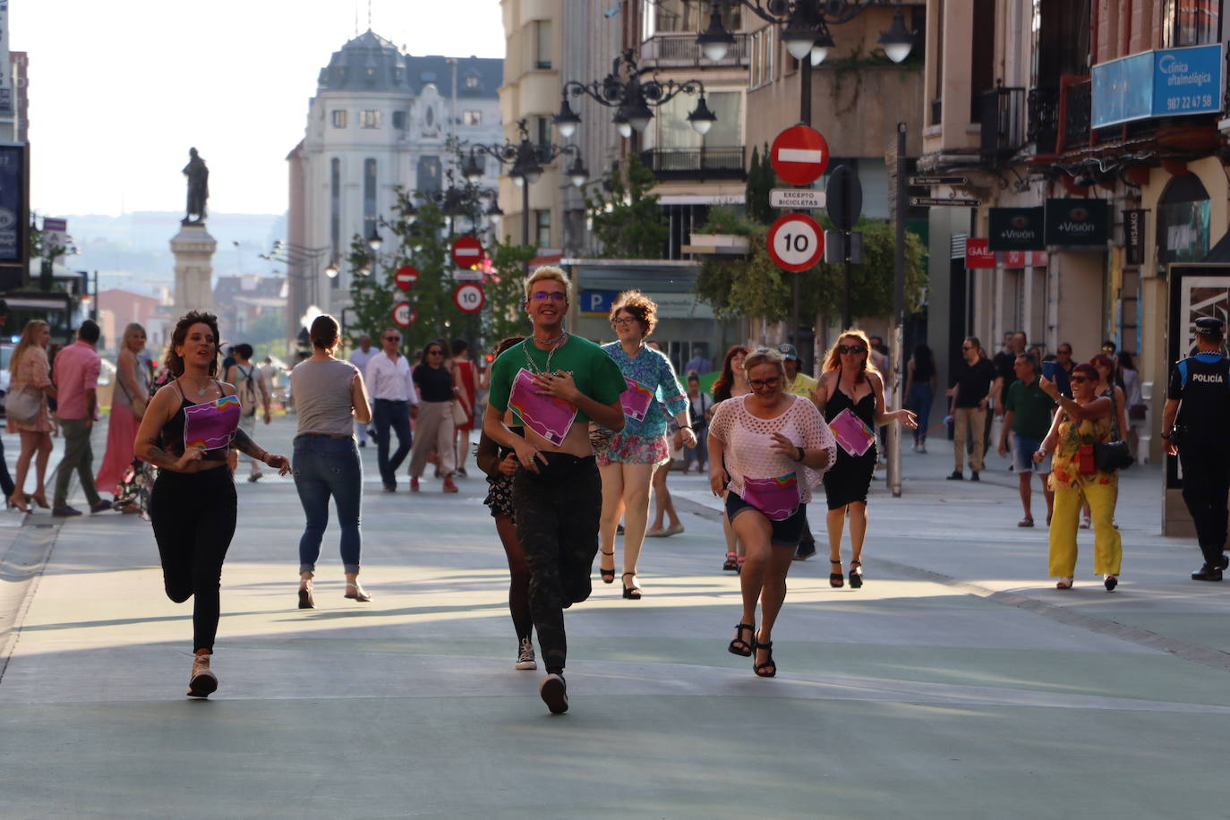 Carrera de tacones en León