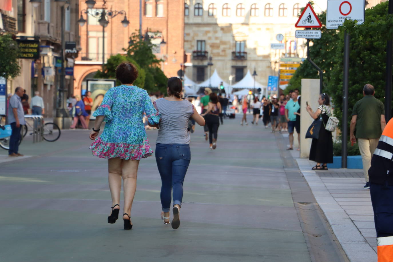 Carrera de tacones en León