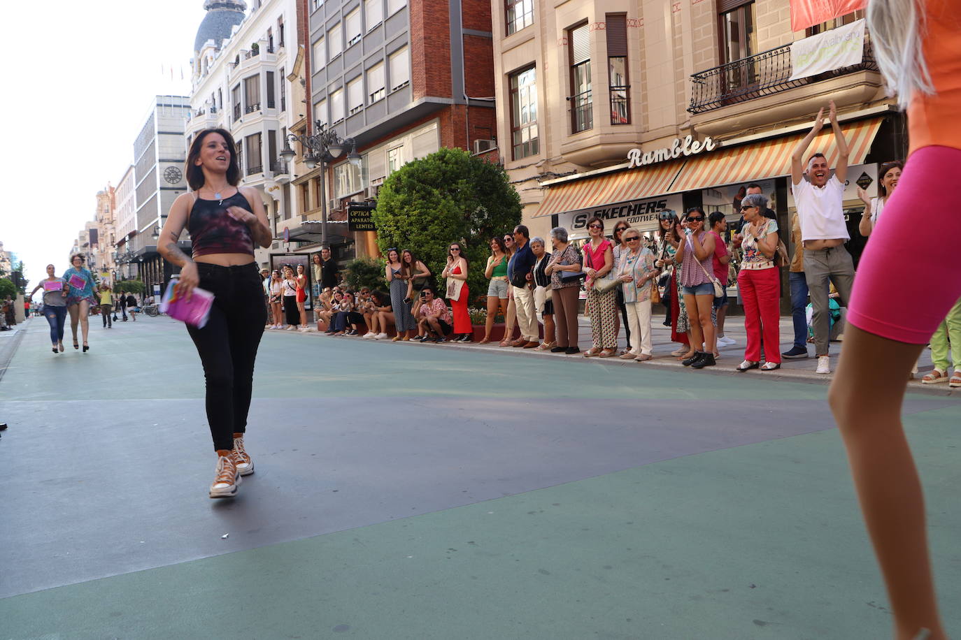 Carrera de tacones en León